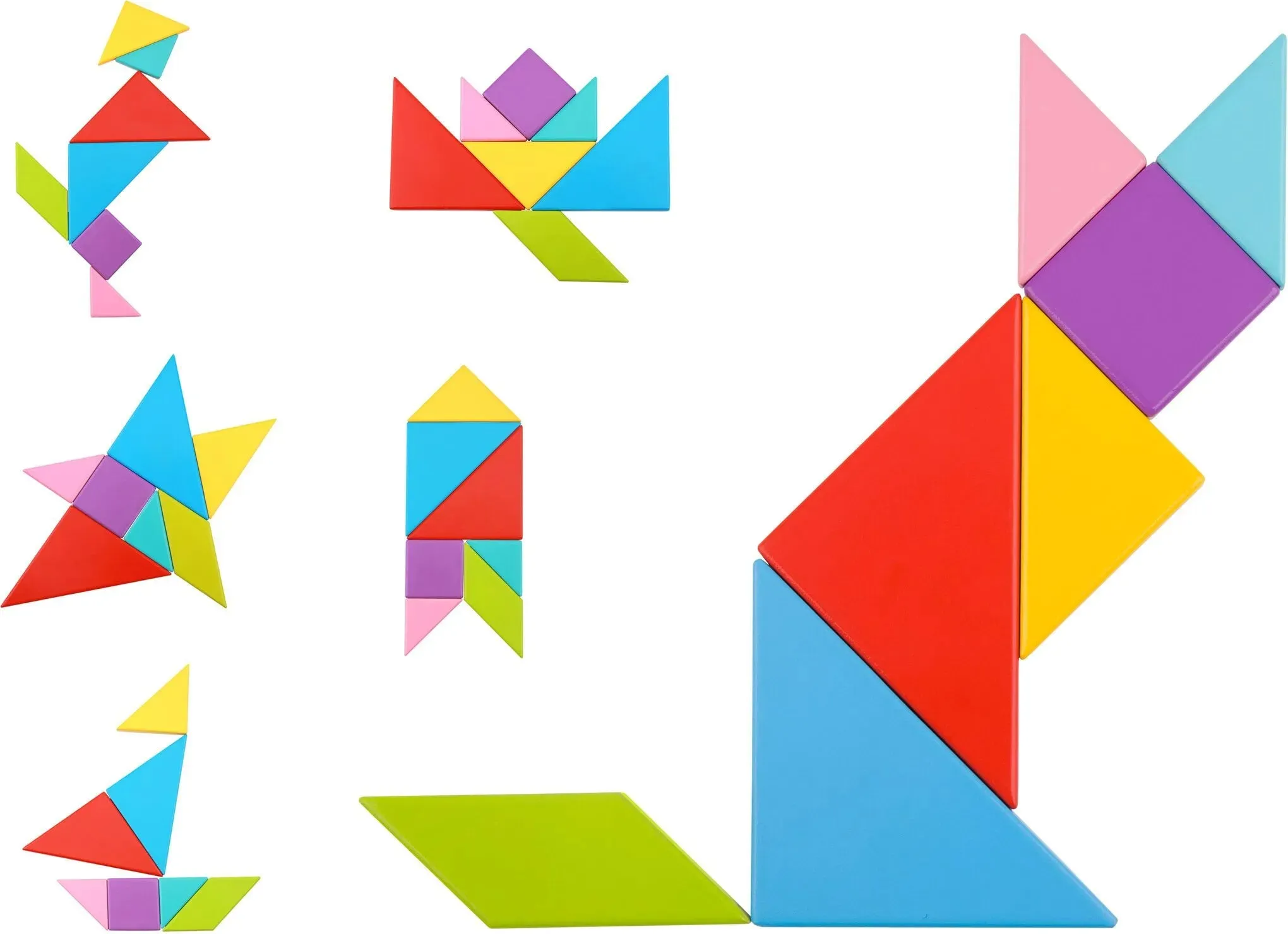 Wooden Tangram Puzzle